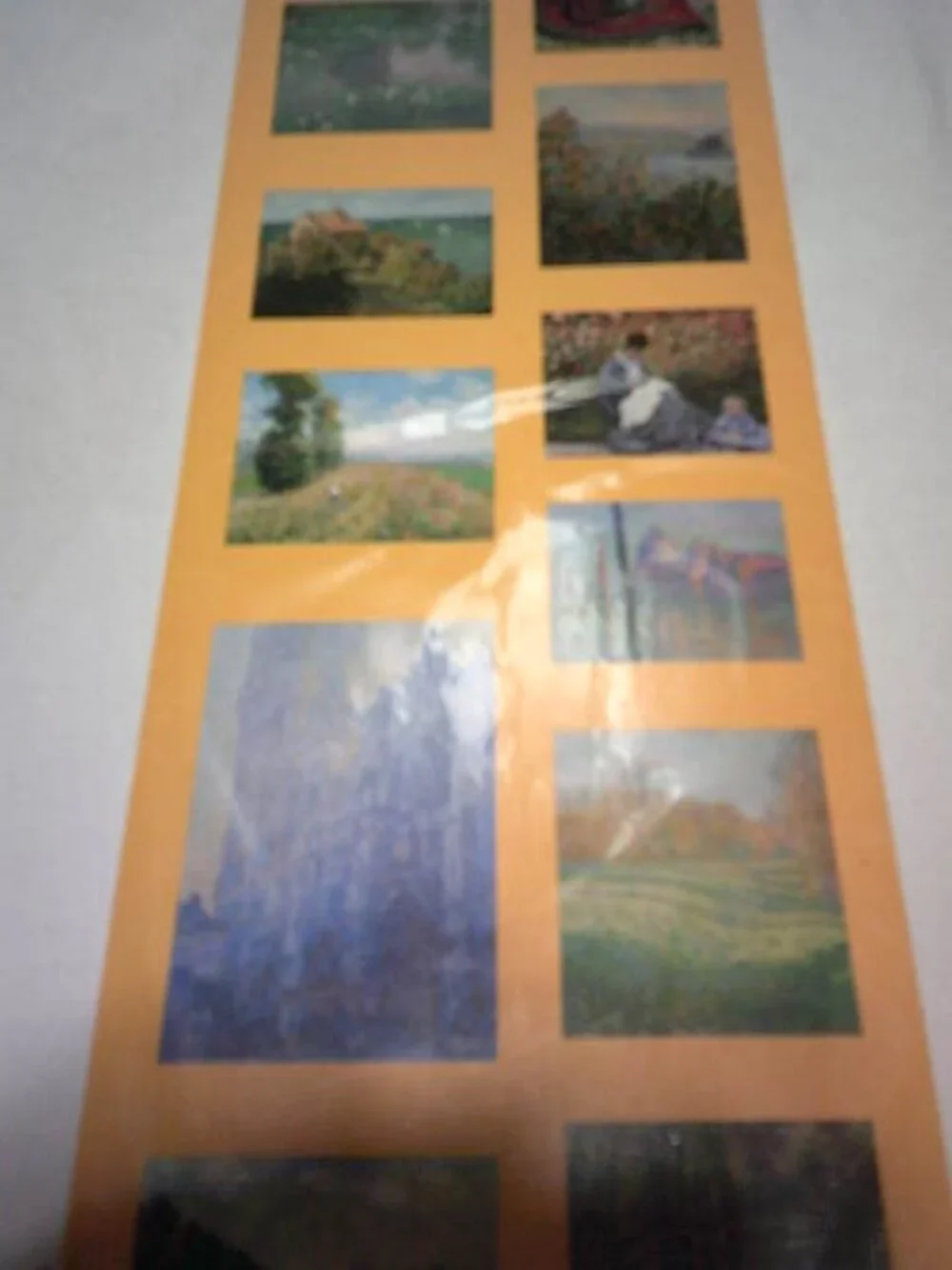 NEW VTG OSCAR CLAUDE MONET REMEMBERANCE CALENDAR MUSEUM OF FINE ARTS, BOSTON 🔥